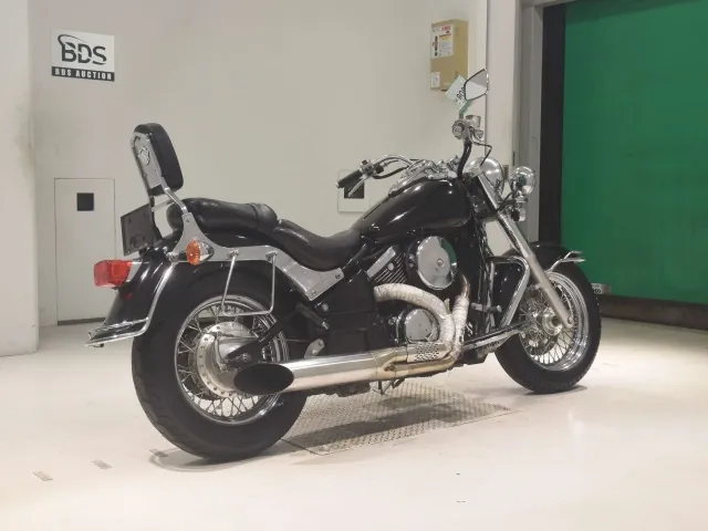 Kawasaki Vulcan 400 Classic 1996, чёрный, фото 5