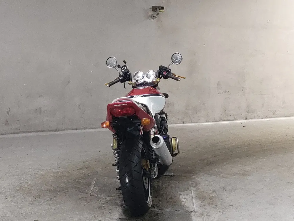 Honda CB400 Super Four 2005, белый, красный, фото 4