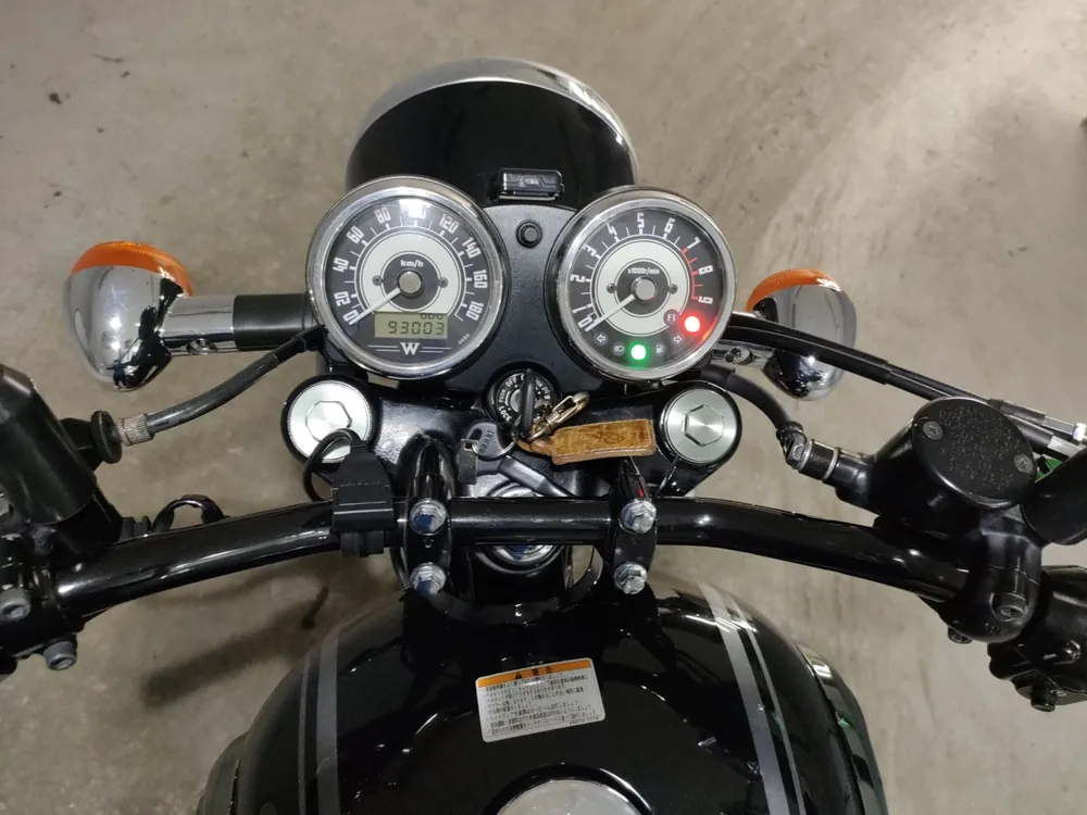 Kawasaki W800 2015, чёрный, фото 5