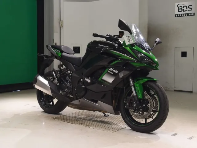 Kawasaki NINJA1000SX 2021, black | green, фото 3