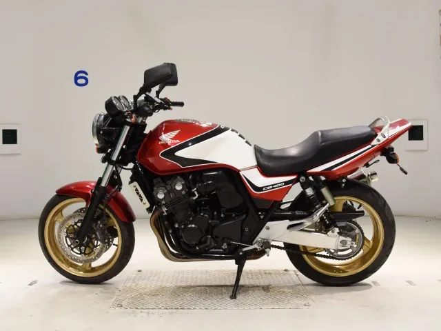 Honda CB400SB 2009, white | red | black, фото 2