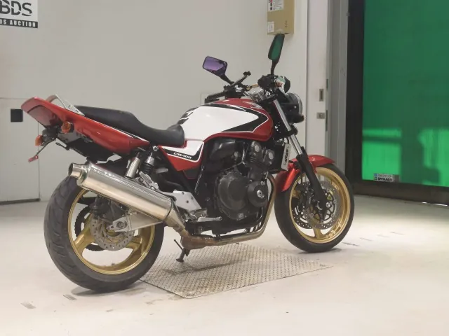 Honda CB400SB 2009, white | red | black, фото 5