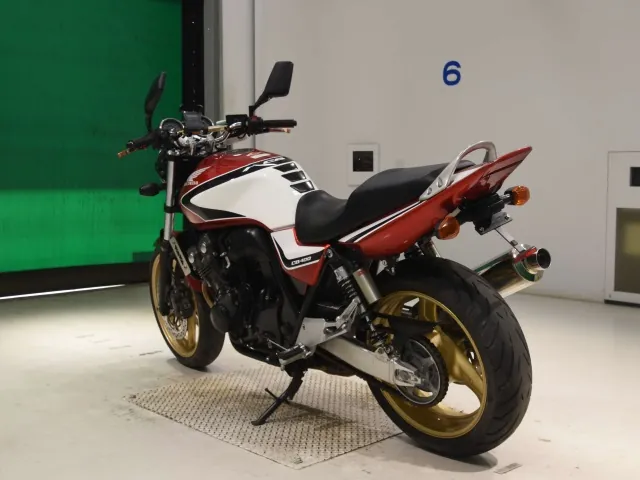 Honda CB400SB 2009, white | red | black, фото 6