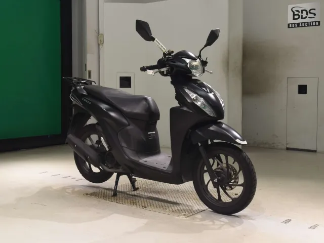 Honda Dio110-3 Basic, matt black, фото 3