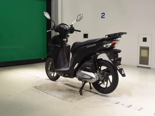Honda Dio110-3 Basic, matt black, фото 6