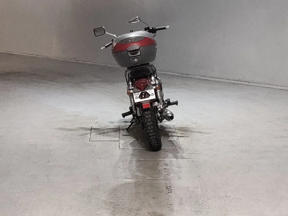 Kawasaki Estrella, silver / red, фото 4