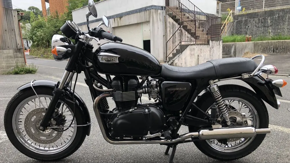 Triumph Bonneville T100 2005, фото 8