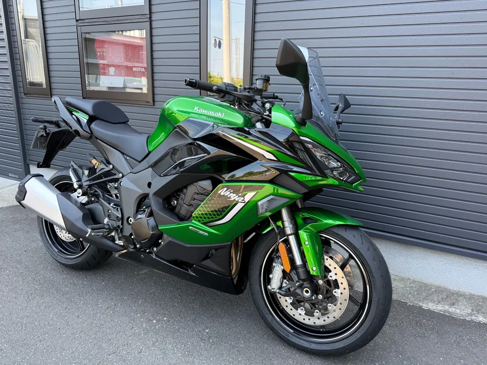 Kawasaki Ninja 1100SX 2026, зелёный, фото 2