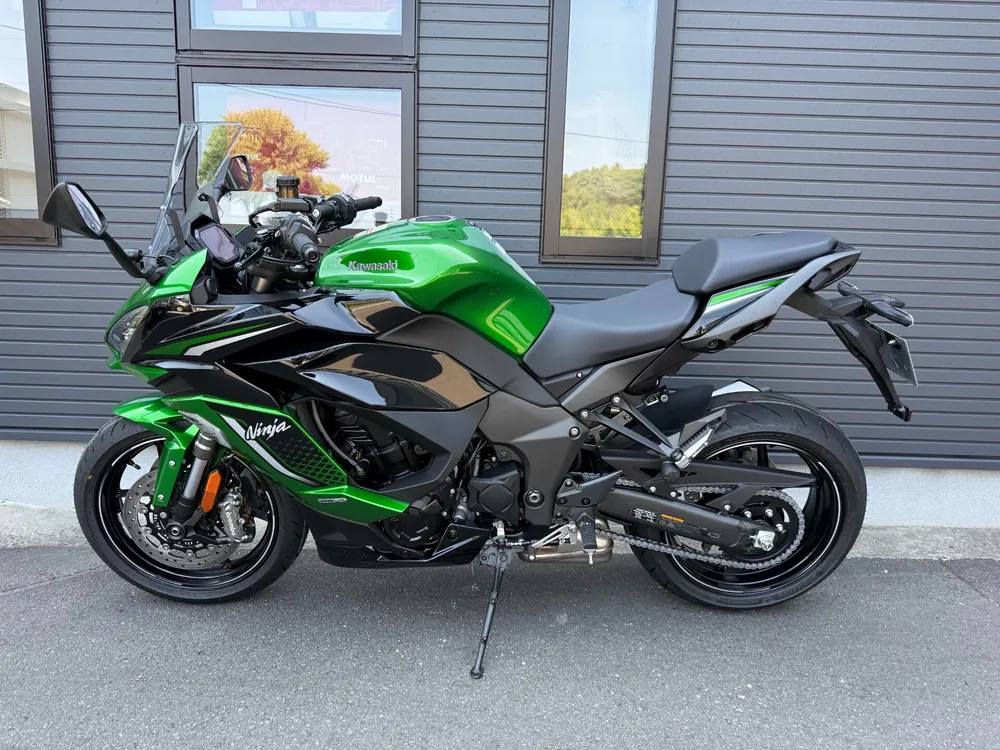 Kawasaki Ninja 1100SX 2026, зелёный, фото 4