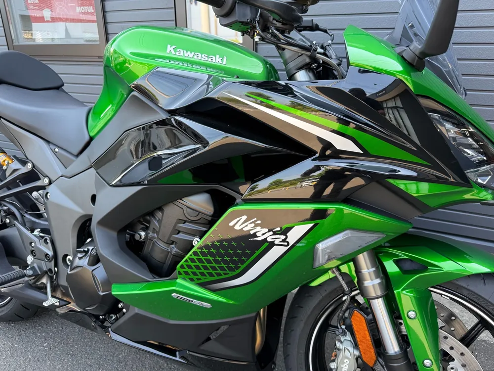 Kawasaki Ninja 1100SX 2026, зелёный, фото 5