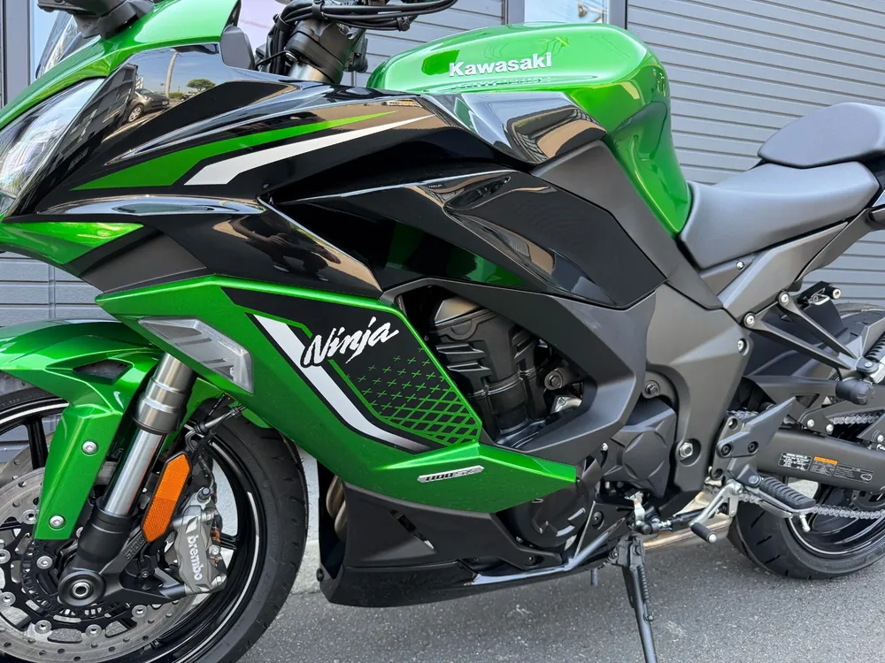 Kawasaki Ninja 1100SX 2026, зелёный, фото 6