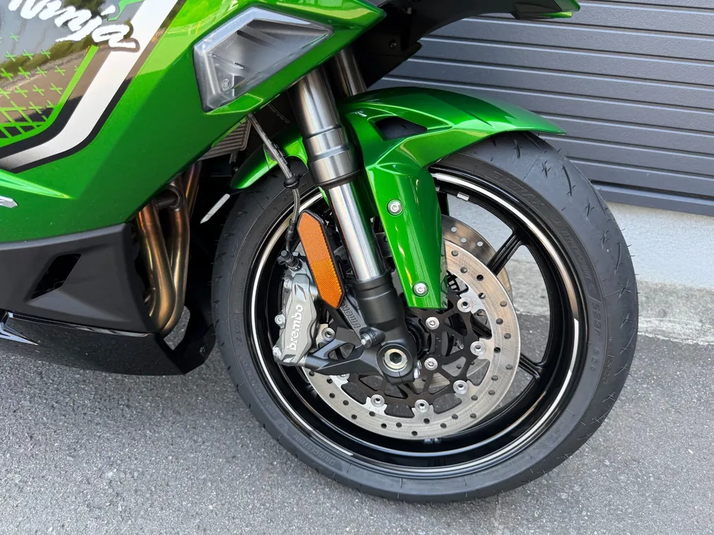 Kawasaki Ninja 1100SX 2026, зелёный, фото 7