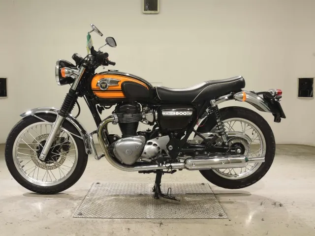 Kawasaki W800 2017, light brown, оранжевый, фото 2