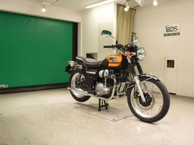 Kawasaki W800 2017, light brown, оранжевый, фото 3
