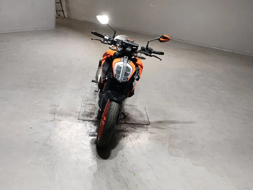 KTM 390 Duke 2021, чёрный, оранжевый, фото 3