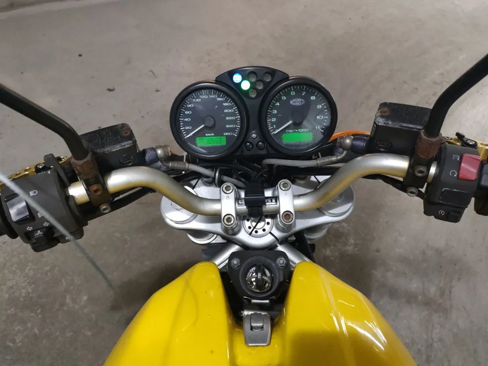 Ducati Monstar 400 2004, жёлтый, фото 5