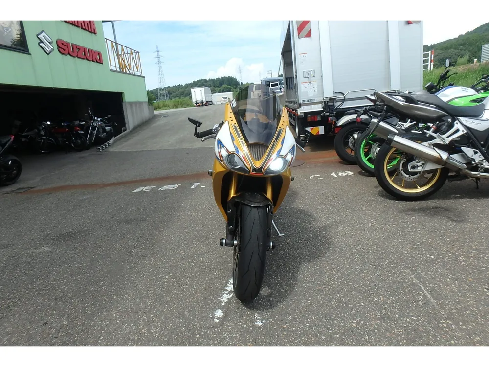 Triumph Daytona 675 2006, жёлтый, фото 2