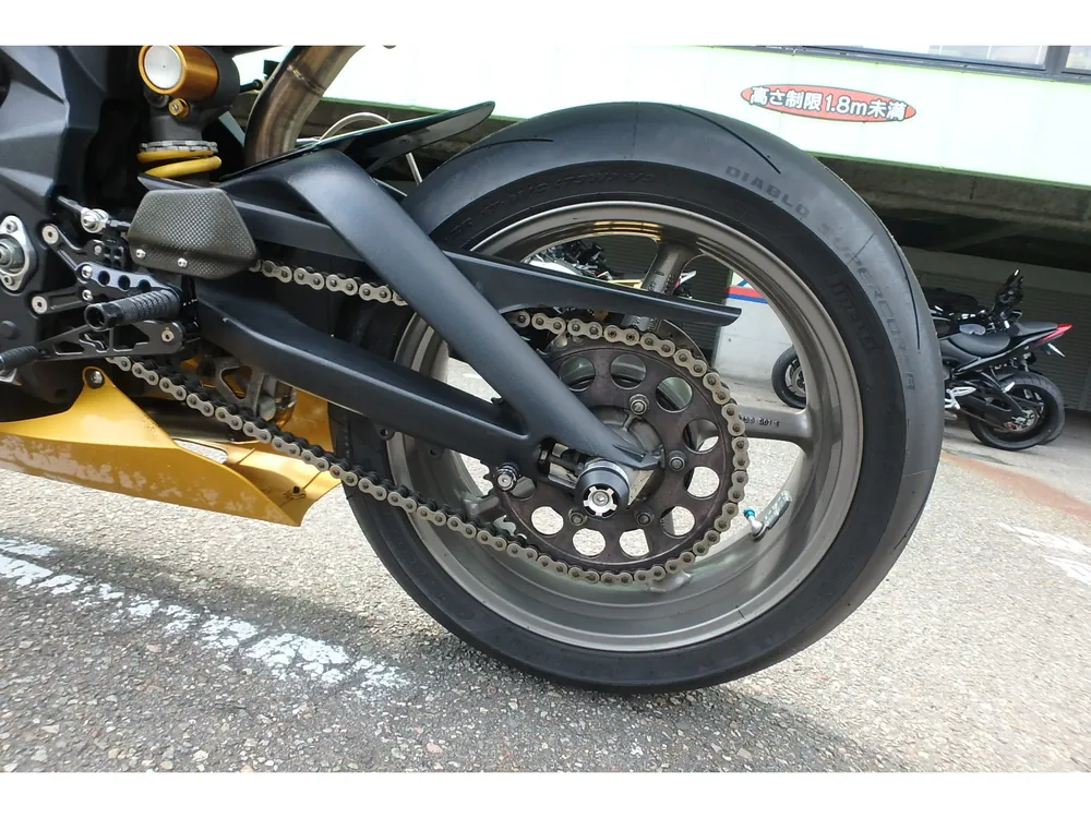 Triumph Daytona 675 2006, жёлтый, фото 13