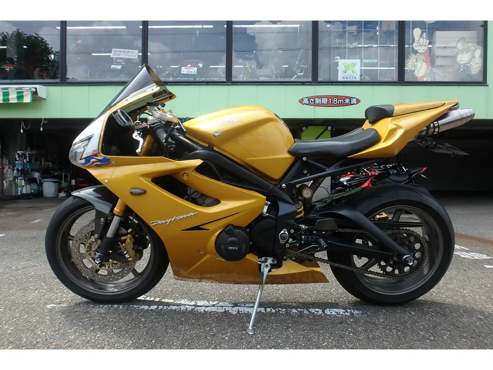 Triumph Daytona 675 2006, жёлтый, фото 17