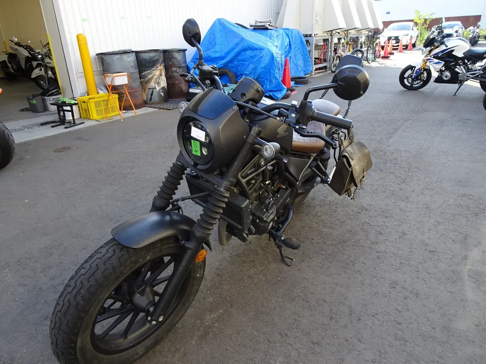 Honda Rebel 250, mat black, фото 4