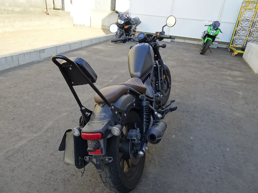 Honda Rebel 250, mat black, фото 5