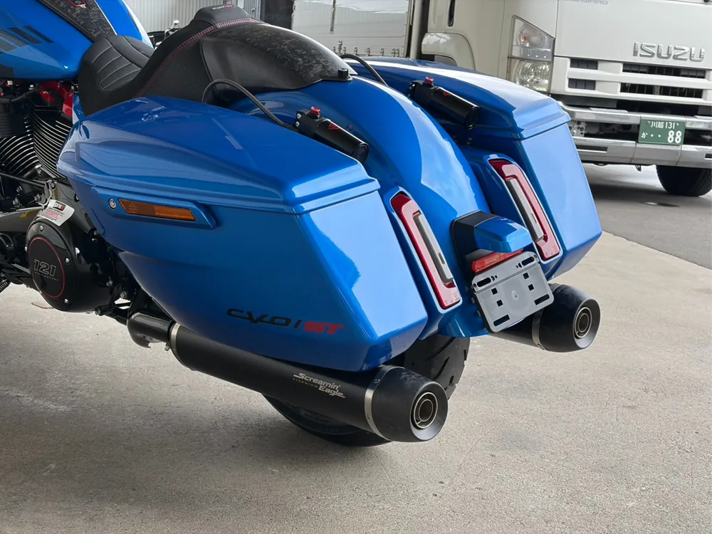 Harley-Davidson FLTRXSTSE CVO 2026, синий, фото 11