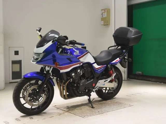Honda CB400SB 2022, white | red | blue, фото 4
