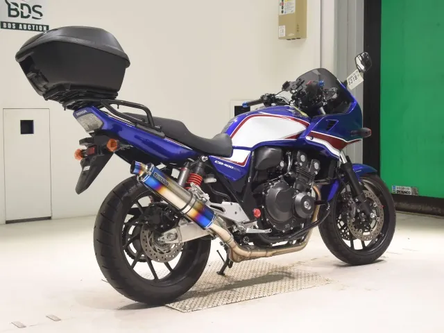 Honda CB400SB 2022, white | red | blue, фото 5