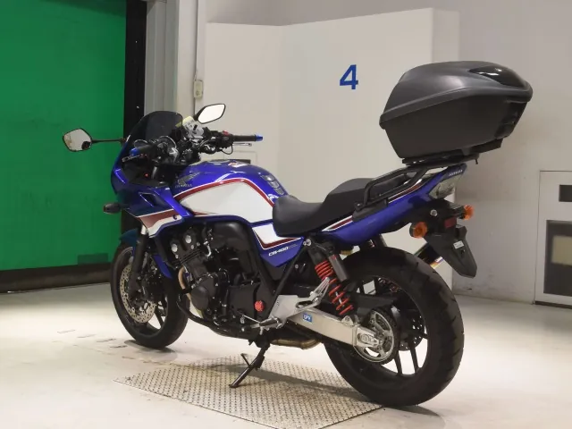 Honda CB400SB 2022, white | red | blue, фото 6