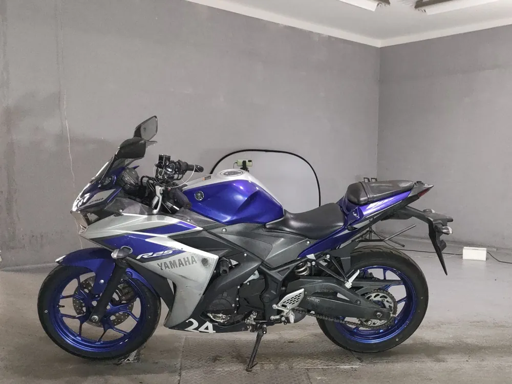 Yamaha YZF-R25, silver / blue, фото 2