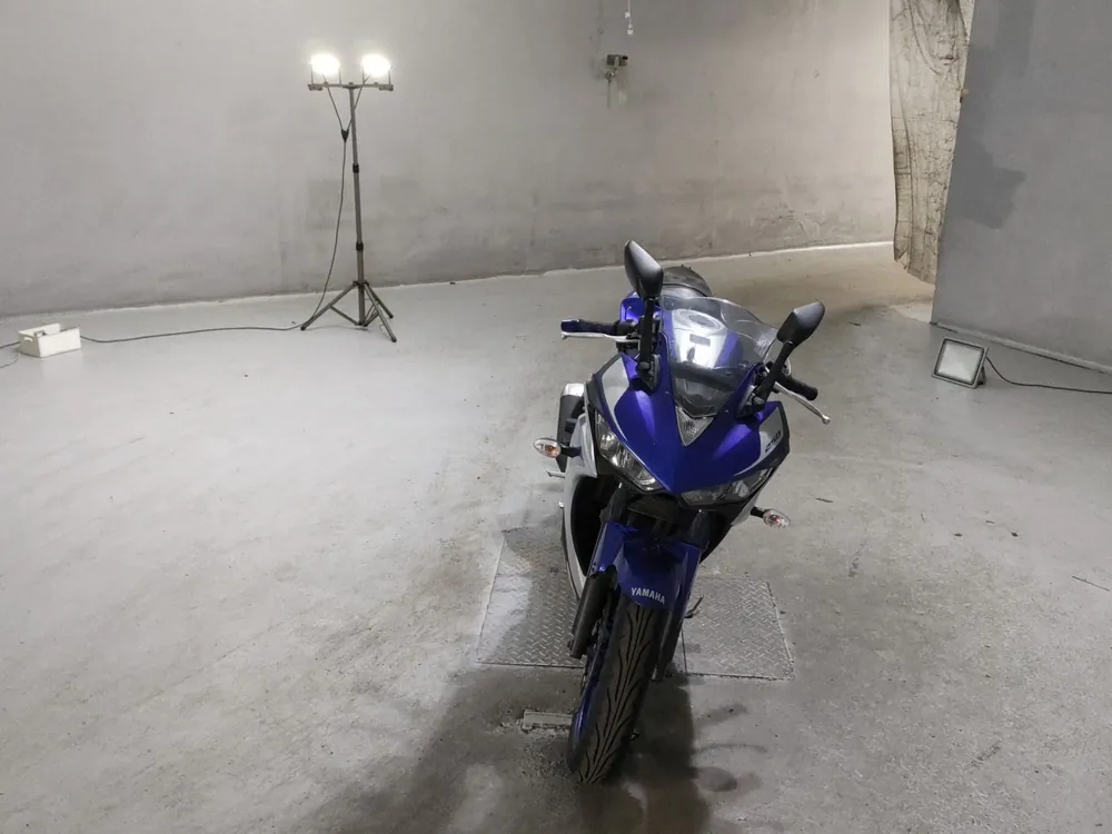Yamaha YZF-R25, silver / blue, фото 3