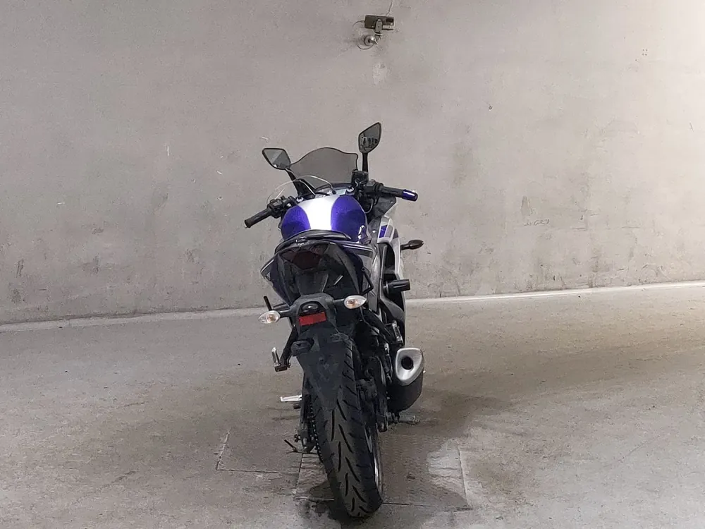 Yamaha YZF-R25, silver / blue, фото 4