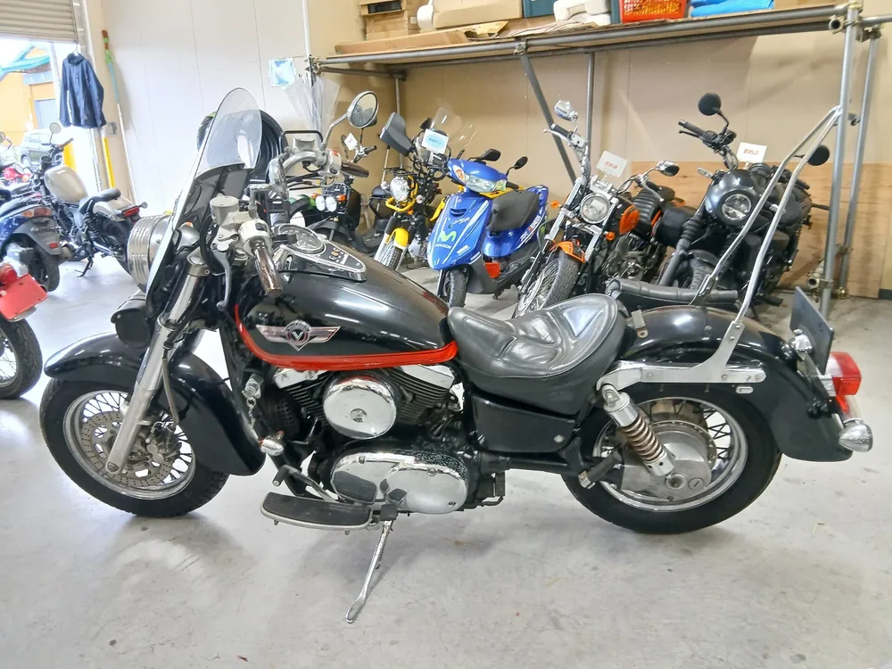 Kawasaki Vulcan 1500 Classic 1998, чёрный, фото 2