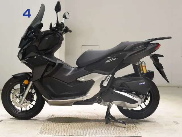 Honda ADV160, чёрный, фото 2