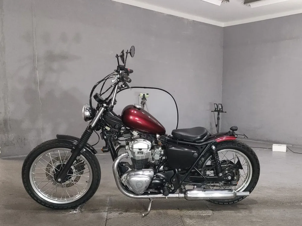 Kawasaki W400 2009, красный, фото 2
