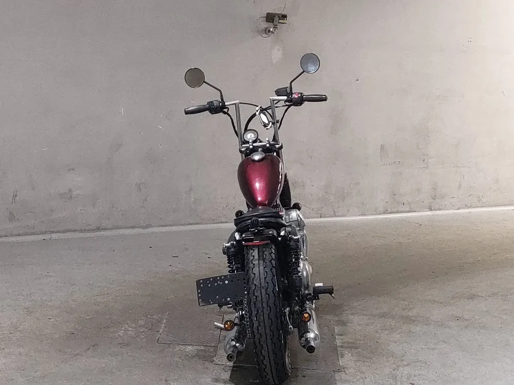 Kawasaki W400 2009, красный, фото 4
