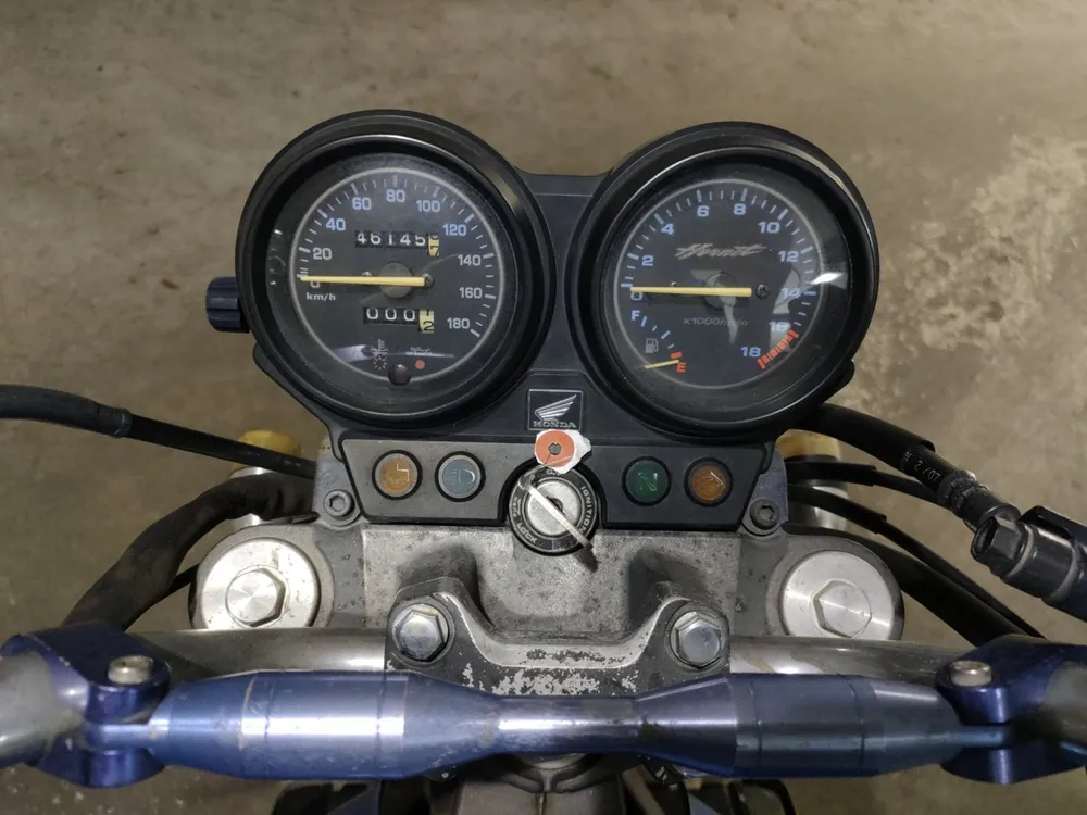 Honda Hornet 250, black / blue, фото 5