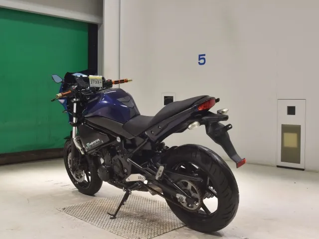 Kawasaki Ninja 400R 2012, синий, фото 6