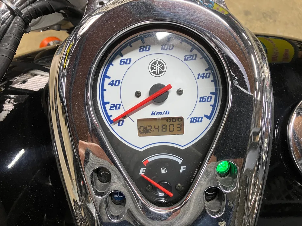 Yamaha Drag Star 400 Classic 2001, чёрный, фото 4