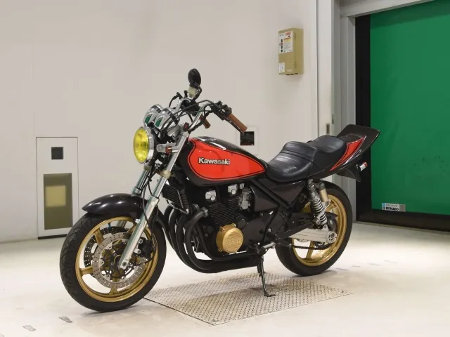 Kawasaki Zephyr 400 1996, light brown, оранжевый, фото 4