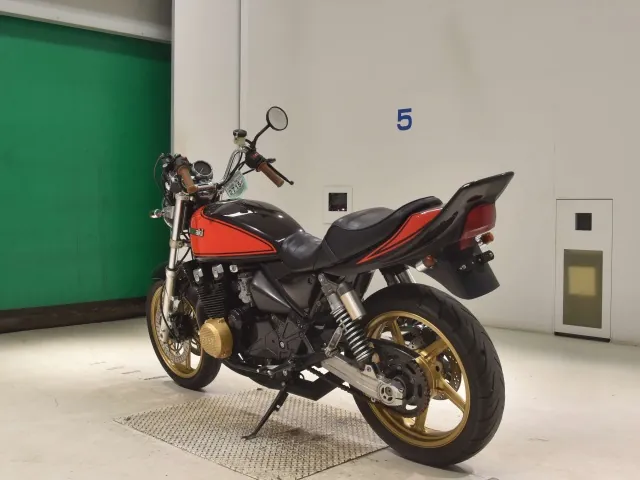 Kawasaki Zephyr 400 1996, light brown, оранжевый, фото 6