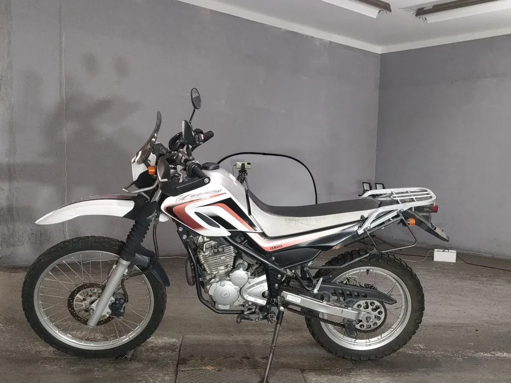 Yamaha Serow 250, white / red, фото 2