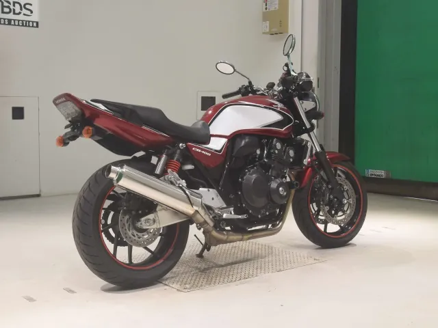 Honda CB400SB 2021, white | red | black, фото 5