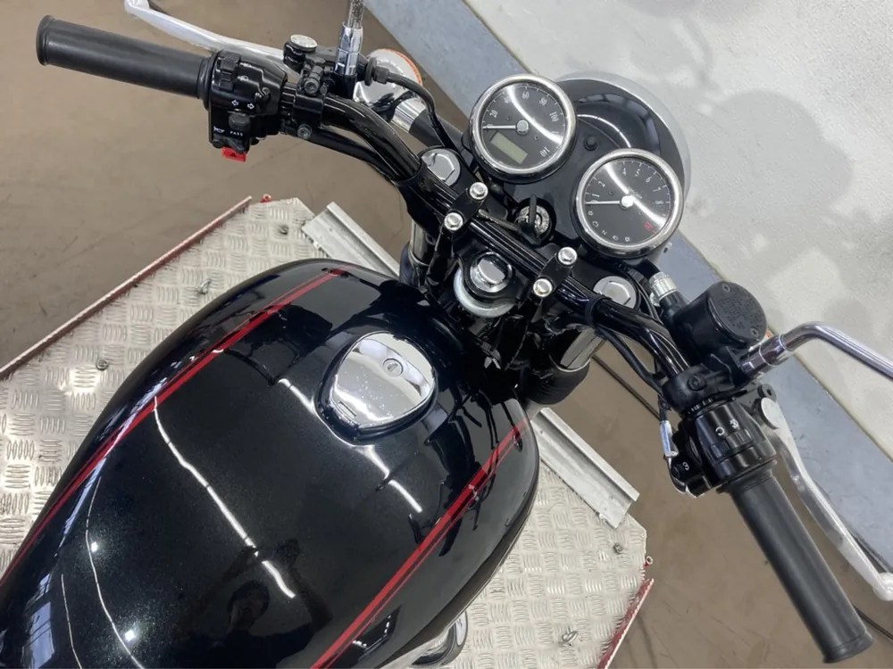 Kawasaki Estrella, чёрный, фото 8