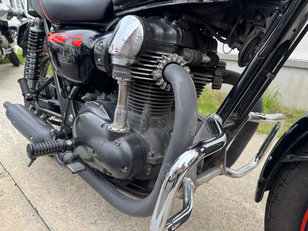 Kawasaki W800 2013, чёрный, фото 13