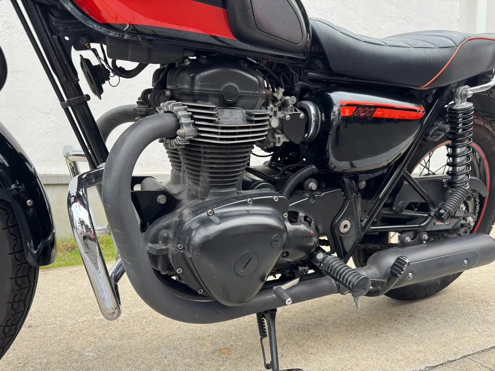 Kawasaki W800 2013, чёрный, фото 14