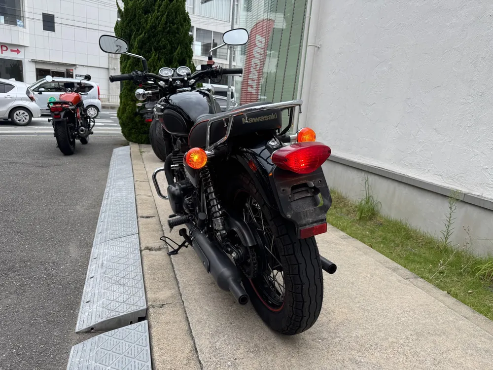 Kawasaki W800 2013, чёрный, фото 4