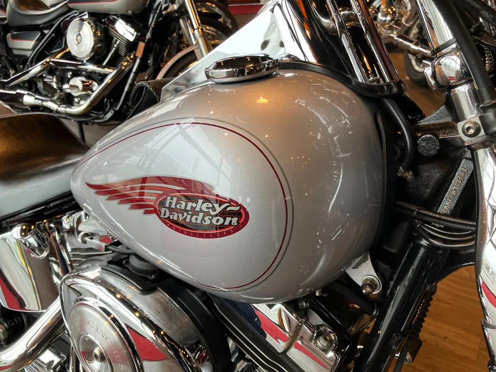 Harley-Davidson Springer Softail FXSTS1450 2000, серебристый, фото 17