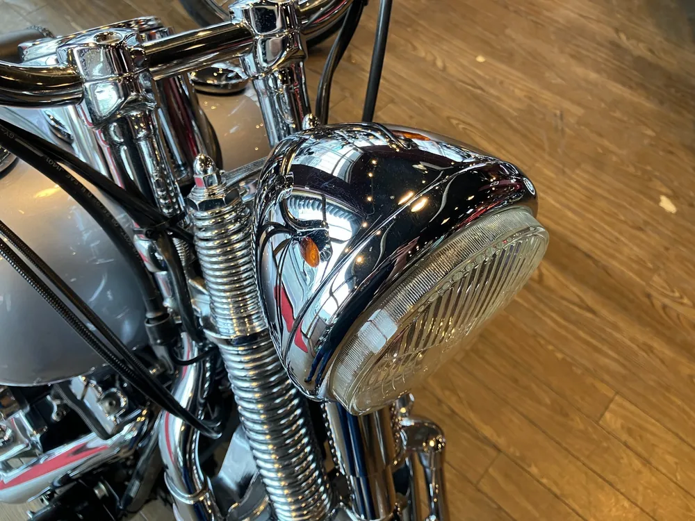 Harley-Davidson Springer Softail FXSTS1450 2000, серебристый, фото 6