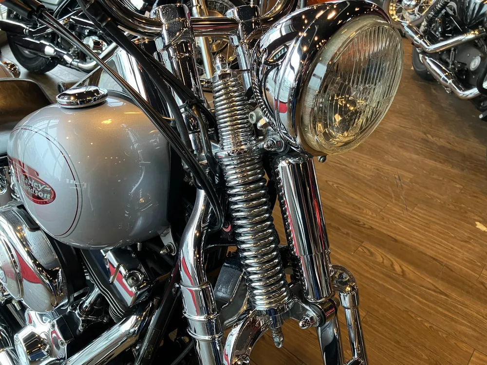 Harley-Davidson Springer Softail FXSTS1450 2000, серебристый, фото 7